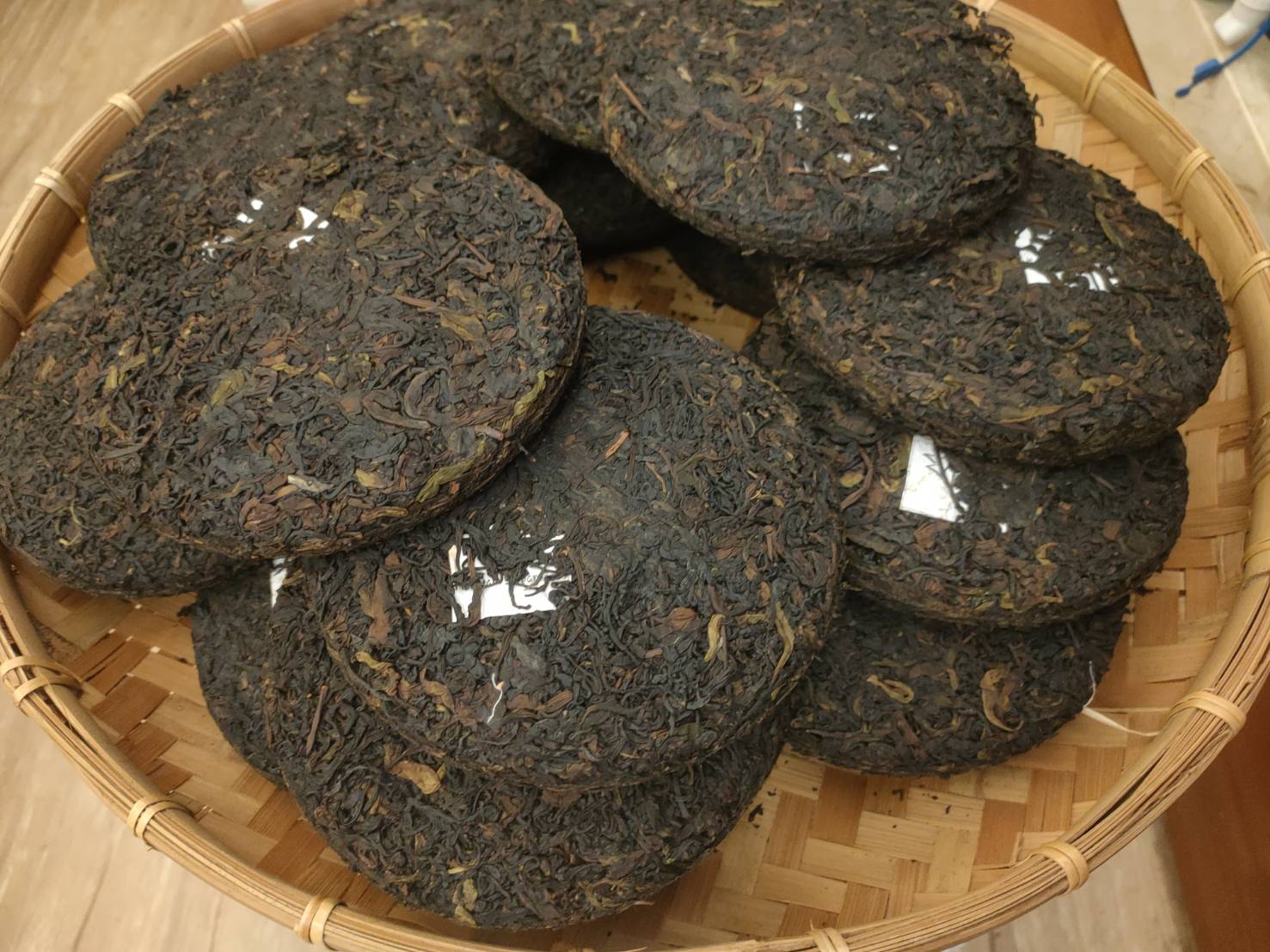 Dark Mountain -- Taiwanese Heicha Old Growth Tea Cake